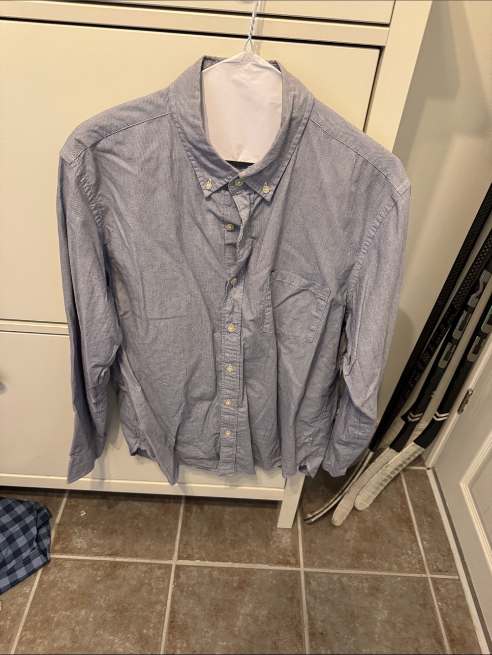 J. Crew Light Blue Button-Down Oxford Shirt